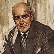 Painting of Gerald Larkin